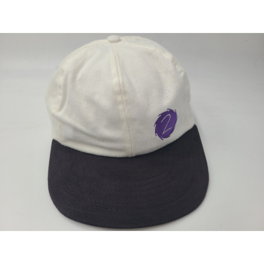 Vintage ESPN 2 Swingster Snapback Hat Cap Sports TV Channel 90s Men White Black